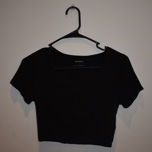 Express black crop